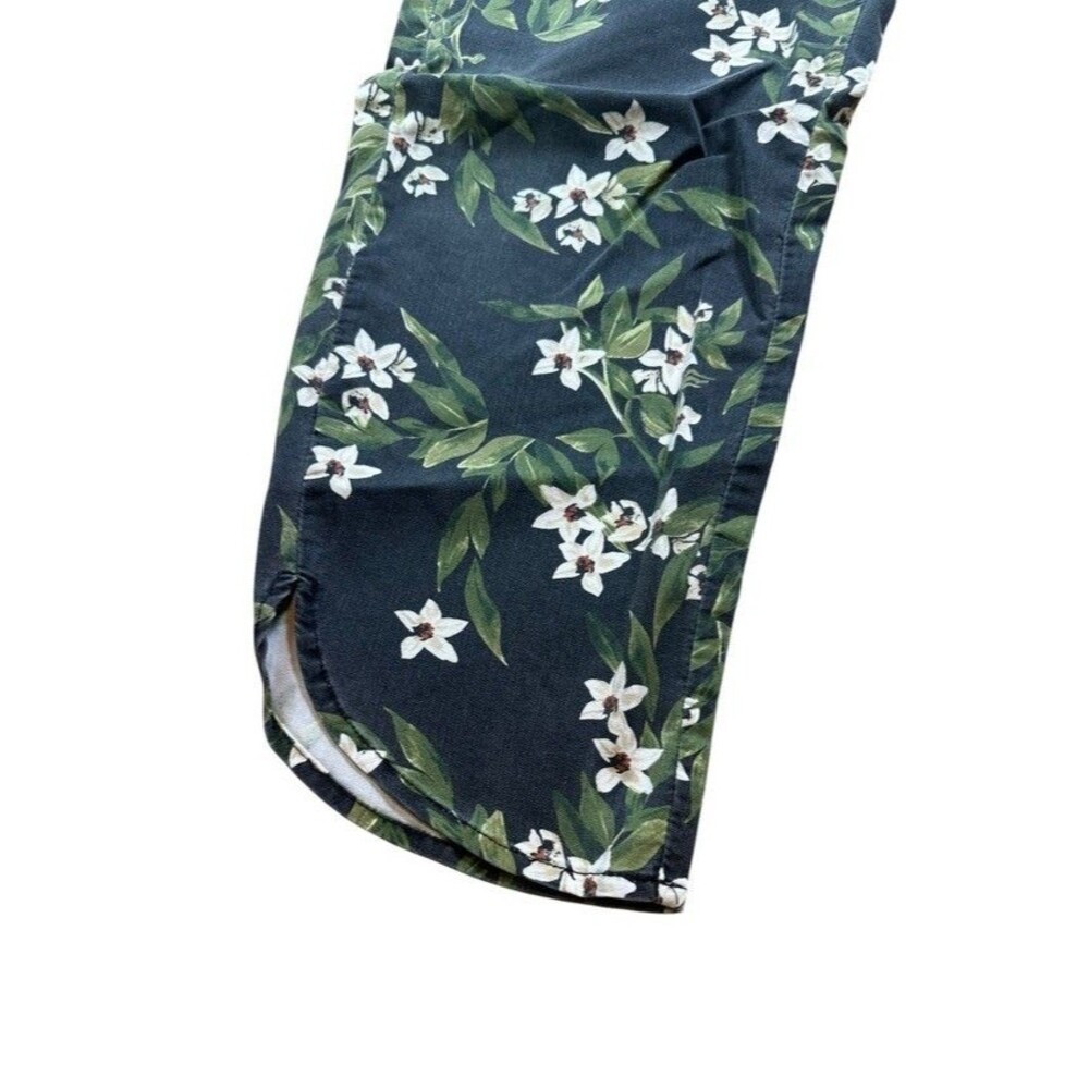 Marine Layer Kiley Floral Allison Ankle Pants Womens Size Medium 26" Inseam - Picture 6 of 9